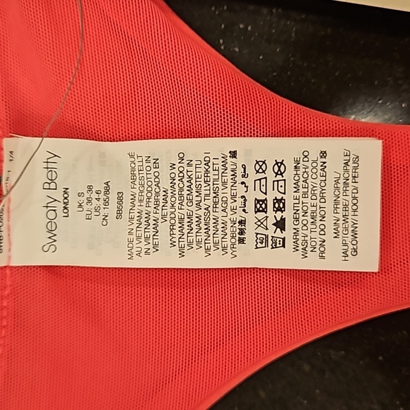 💕SWEATY BETTY💕 Power Workout Dress ~ Dahlia Pink UK Small = US 4-6 NWT - Picture 14 of 15